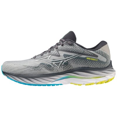 Zapatillas Para Correr Mizuno WAVE Rider 27 Hombre Azules / Blancos / Amarillos - Chile M043SYWRBV